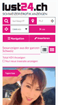 Mobile Screenshot of lust24.ch